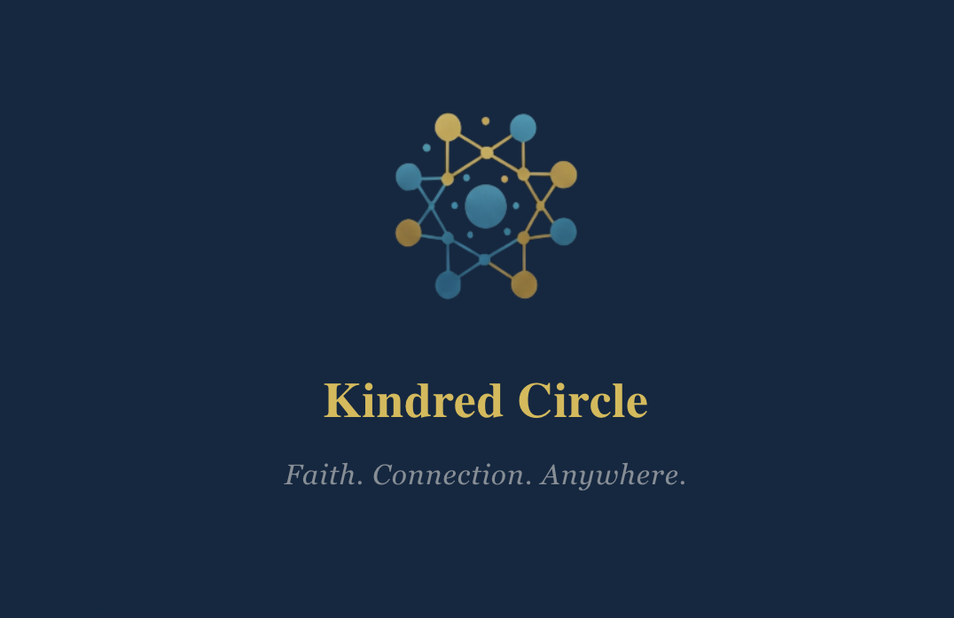 Kindred Circle intuitive login interface showing the user-friendly design